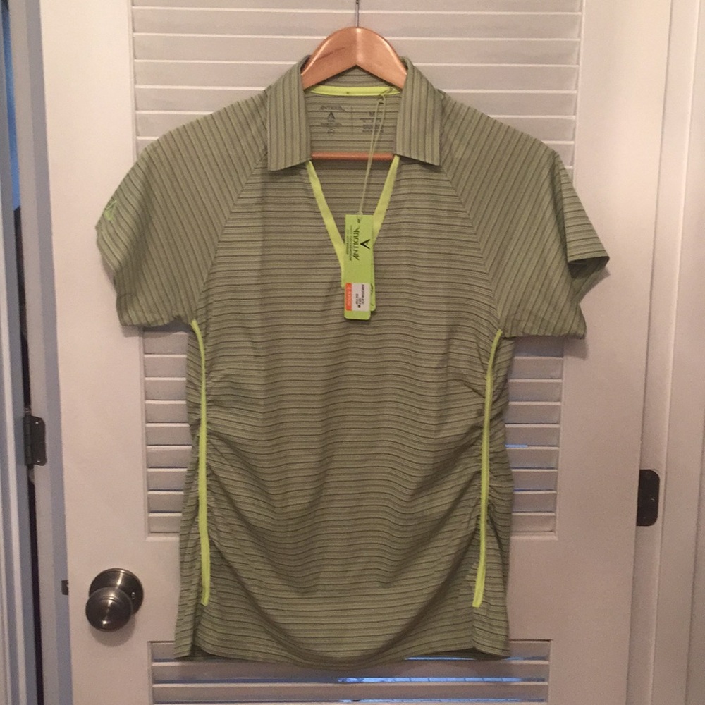 Women’s Green Antigua Collared Shirt